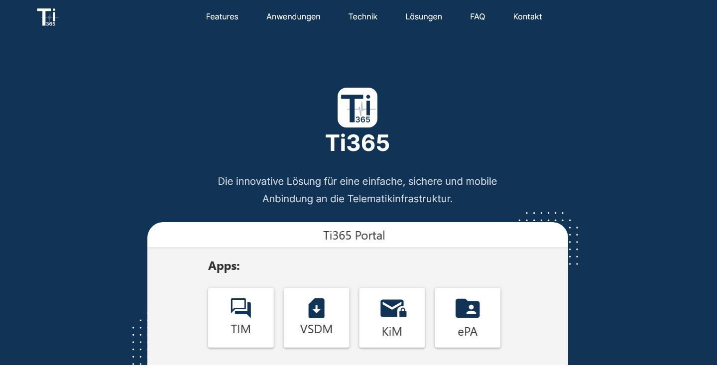 Ti365 - einfache, mobile und sichere Anbindung an die ...